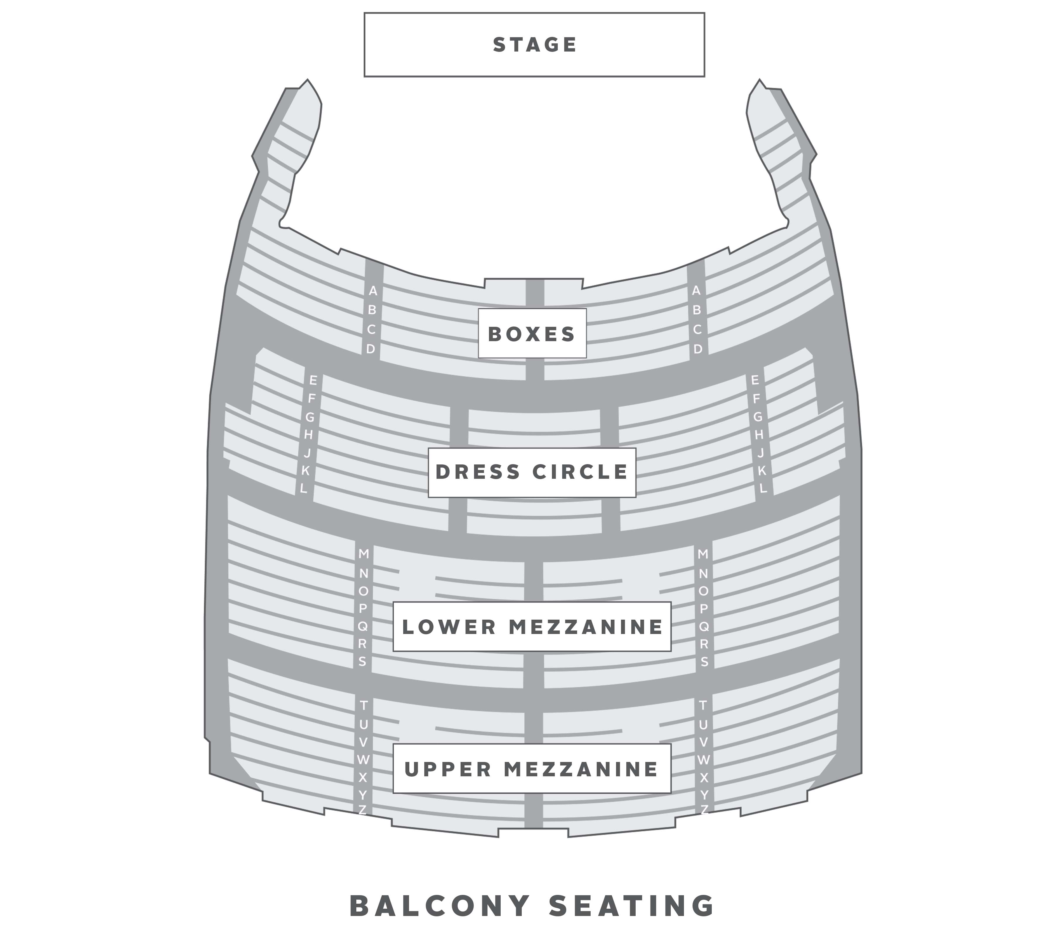 Seating Charts Orpheum Live