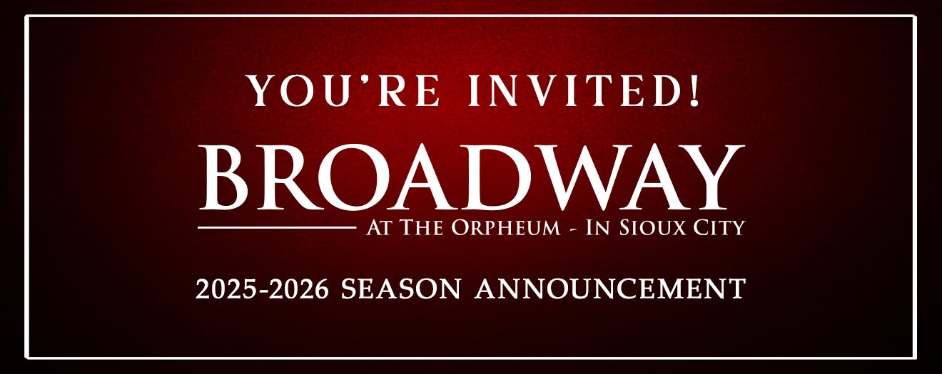 Broadway Season Announcement